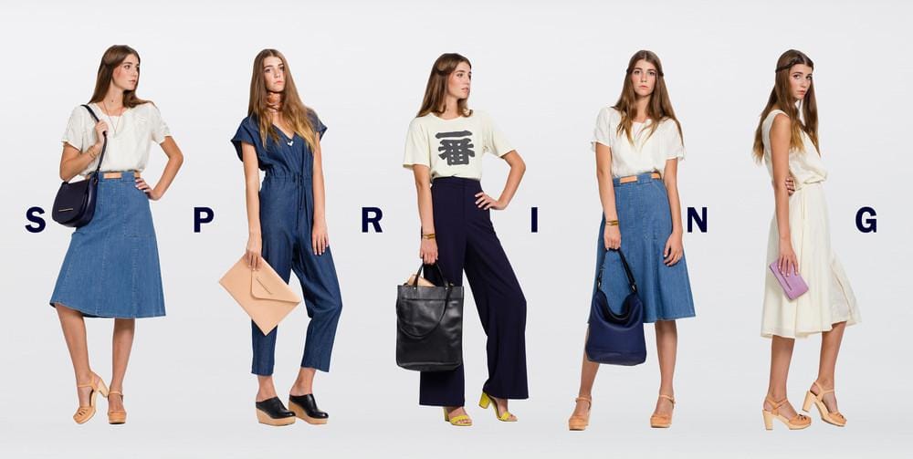 AANDD designer leather handbag collections showing at our April NYC Pop Up Shop - clever alice