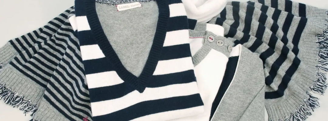 NYC knitwear line LABEL & thread select pieces ON SALE at Summer POP UP SHOP