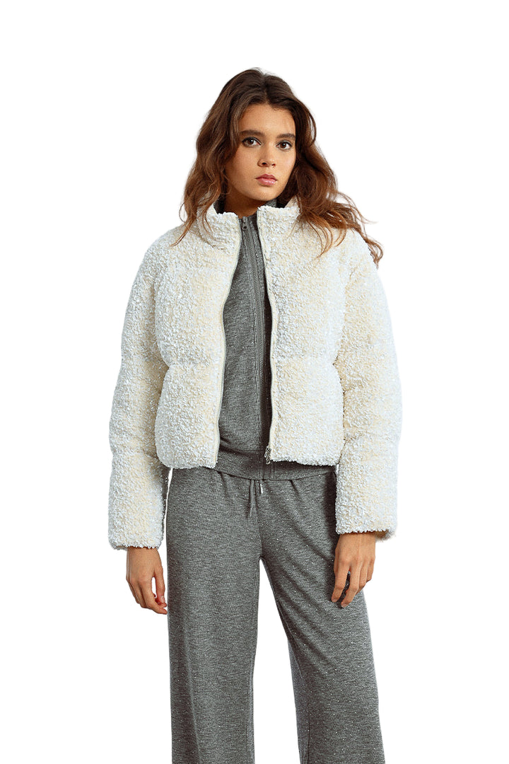 Molly Bracken KNITTED PADDED JACKET