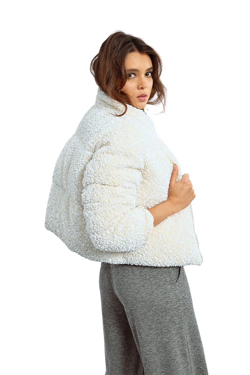 Molly Bracken KNITTED PADDED JACKET