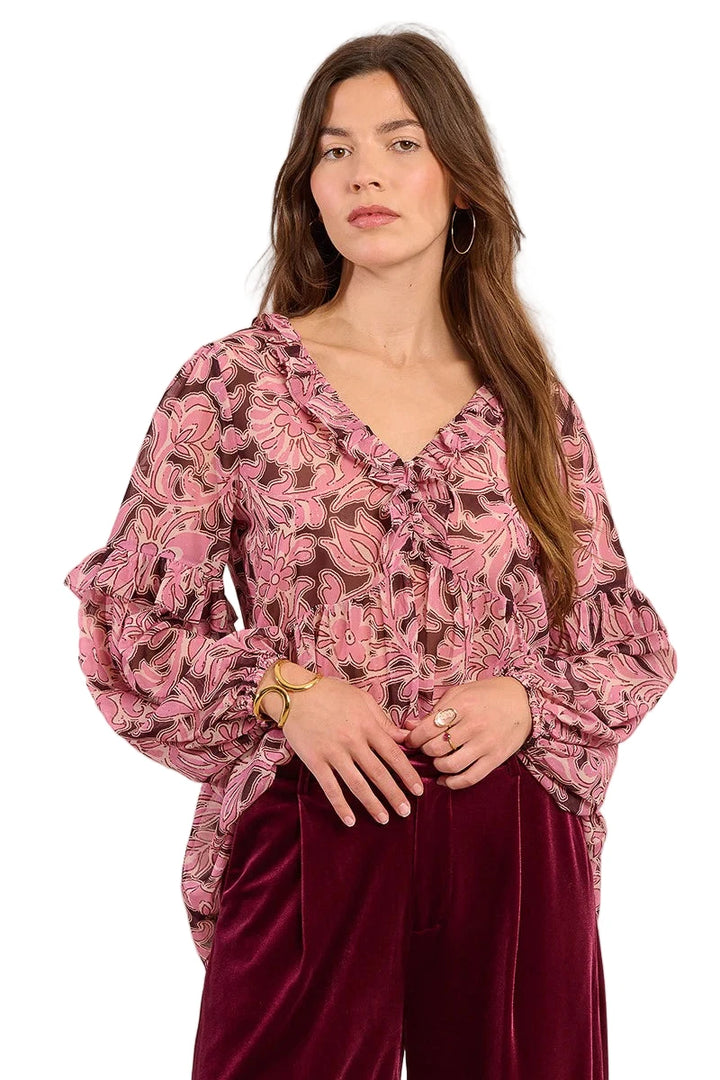 Molly Bracken Woven Blouse