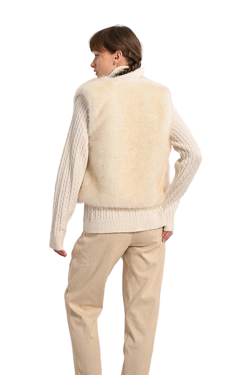 Molly Bracken WOVEN SLEEVELESS JACKET