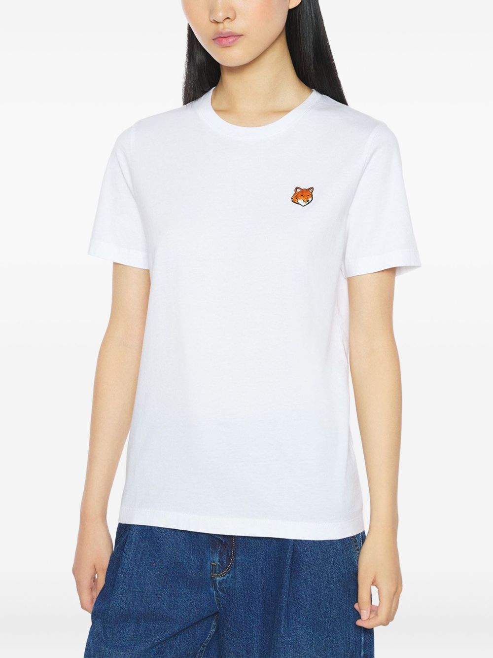 Maison Kitsuné T-shirt with Fox Head application