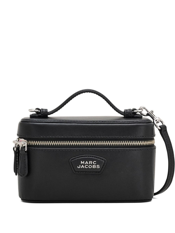 Marc Jacobs The Vanity Leather Crossbody Bag (Black)