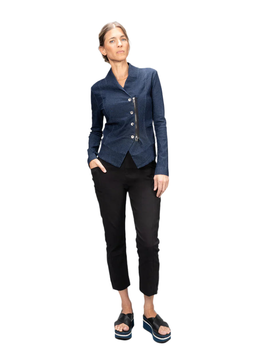 Porto Farallon Denim Style Jacket - clever alice