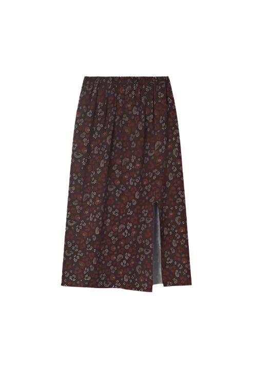 Compania Fantasica Amur animal print midi skirt - clever alice