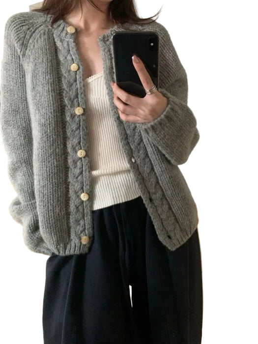 Clever Alice Knitted Cardigan