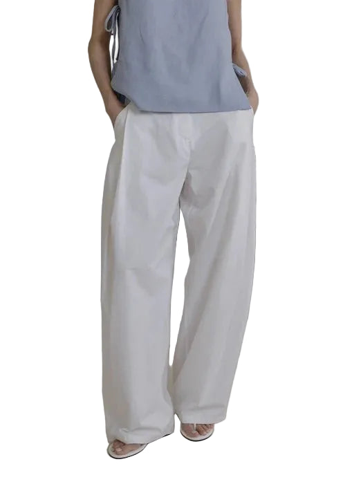 Clever Alice Mono Tuck Cotton Pants