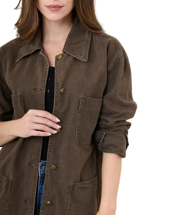 Clever Alice Denim Jacket in Multiple Colors