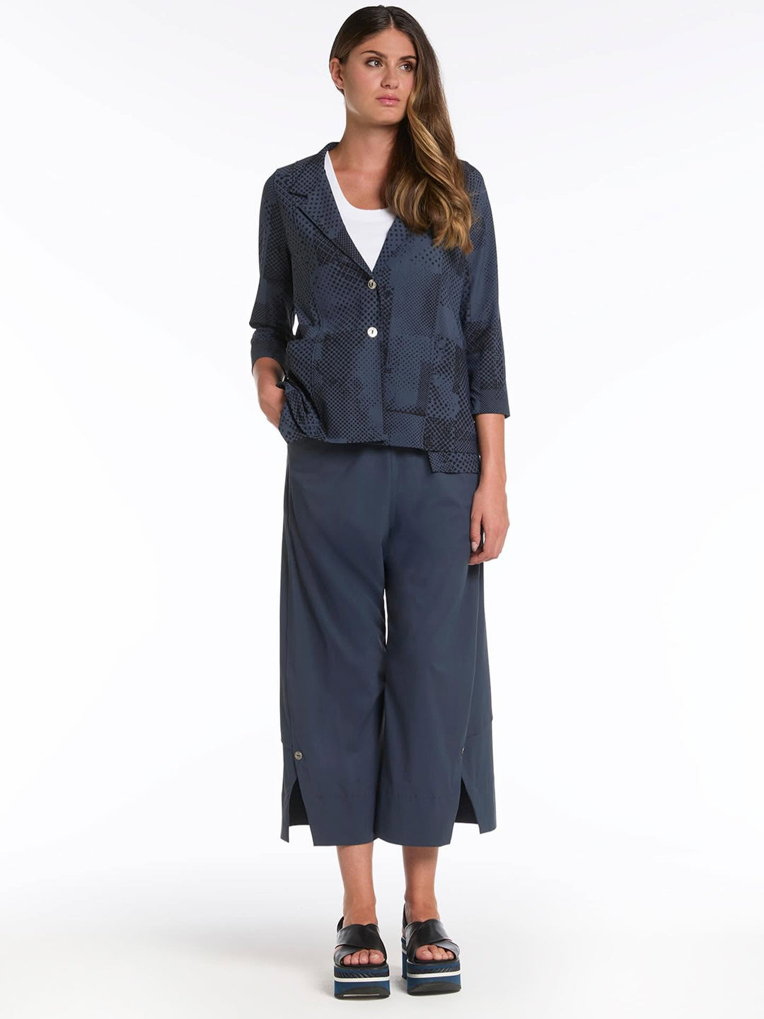Porto Cajun Pant in Jet Jersey