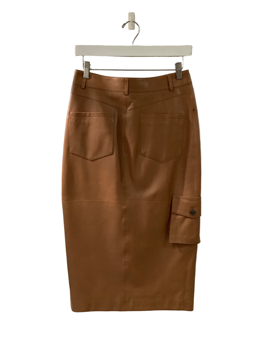 Walter Baker midi leather skirt