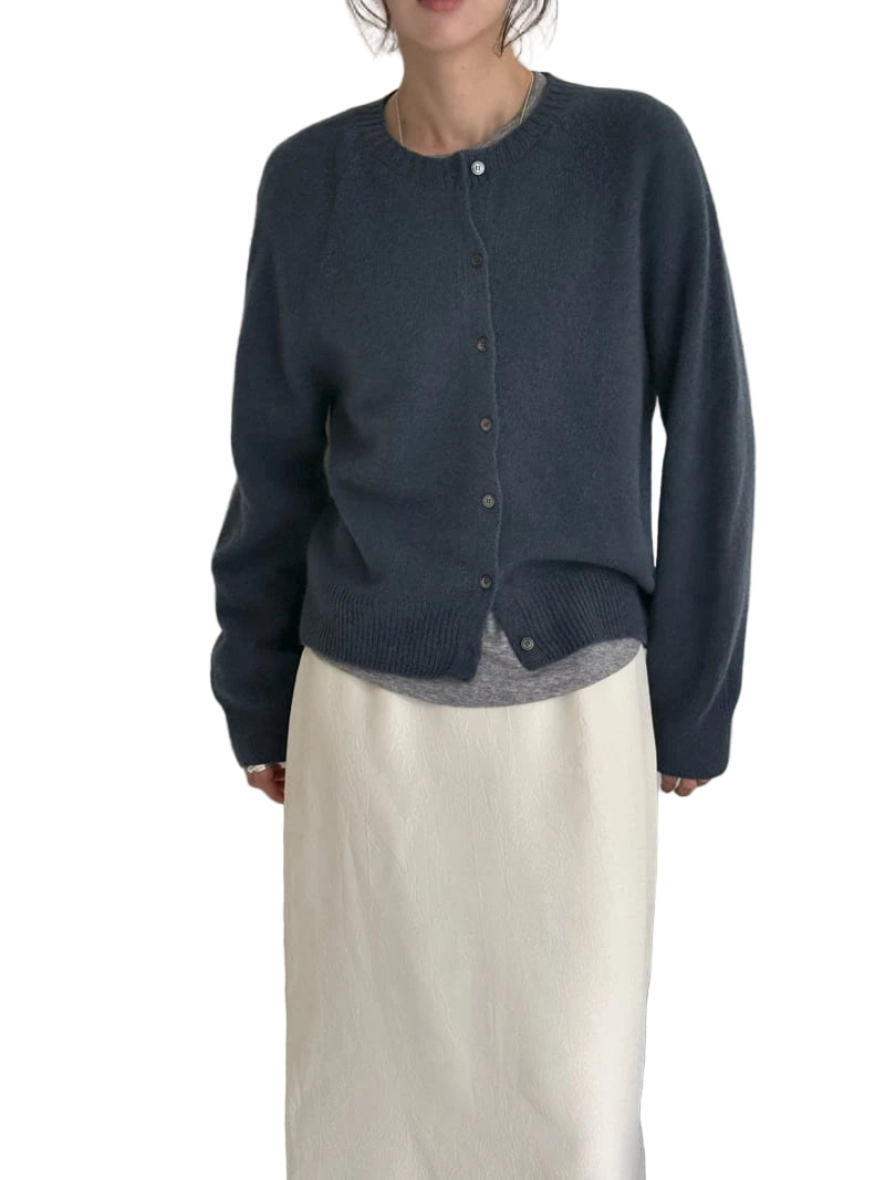 Clever Alice Alpaca Wholegarment Cardigan