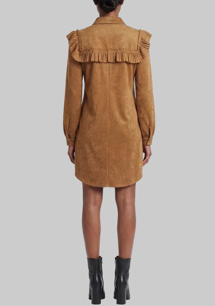 Area Stars Parker Dress in Suede