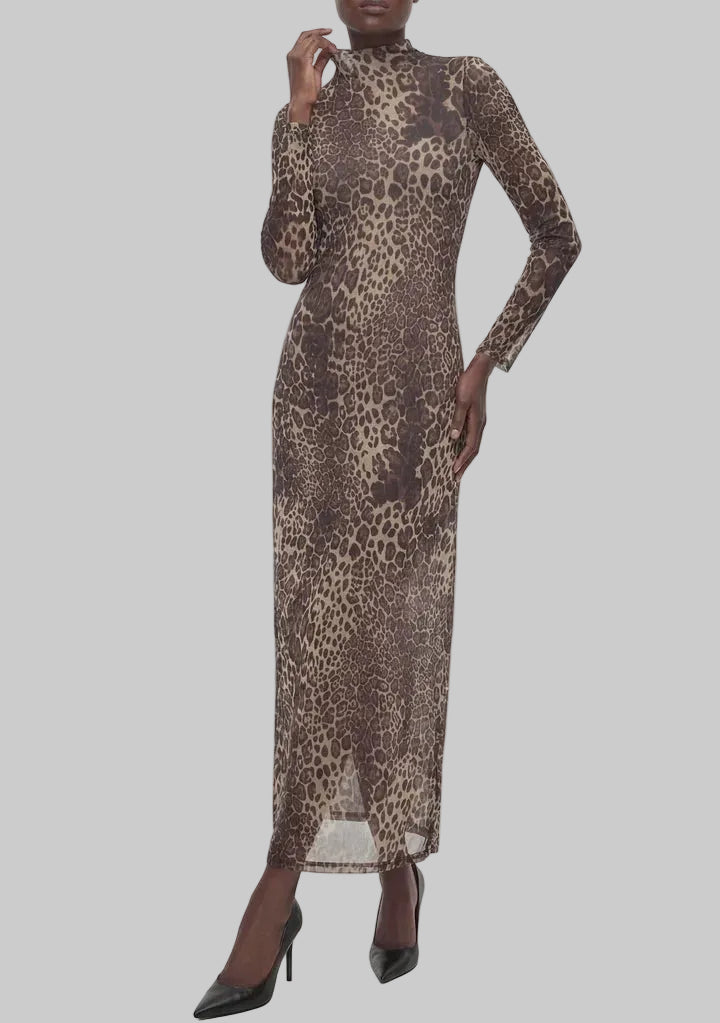 Area Stars Leopard Jersey Dress
