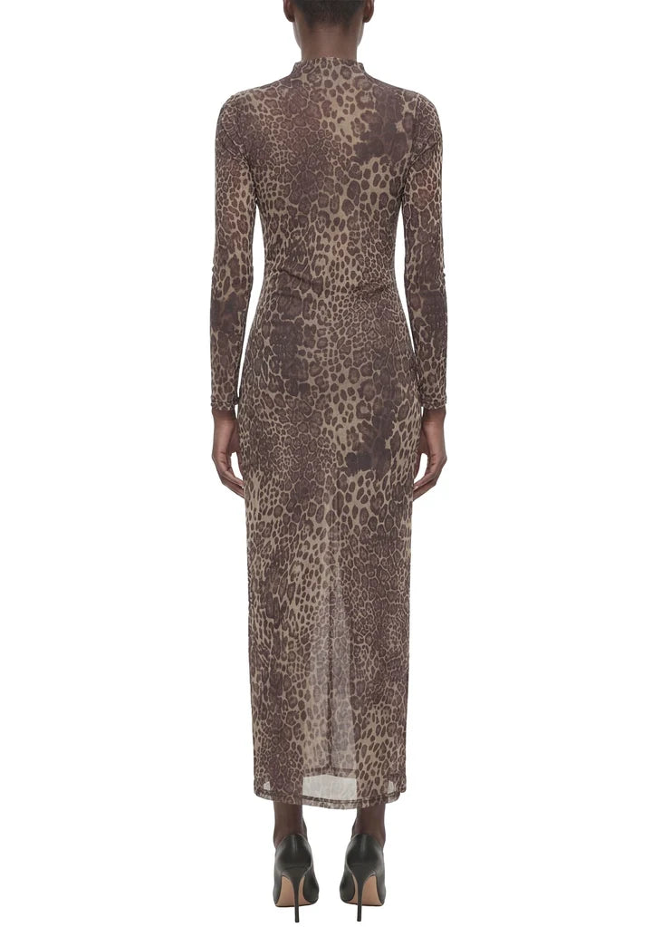 Area Stars Leopard Jersey Dress