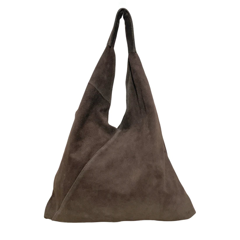 Louisa Lee SAC CUIR SUEDE NOMADE M