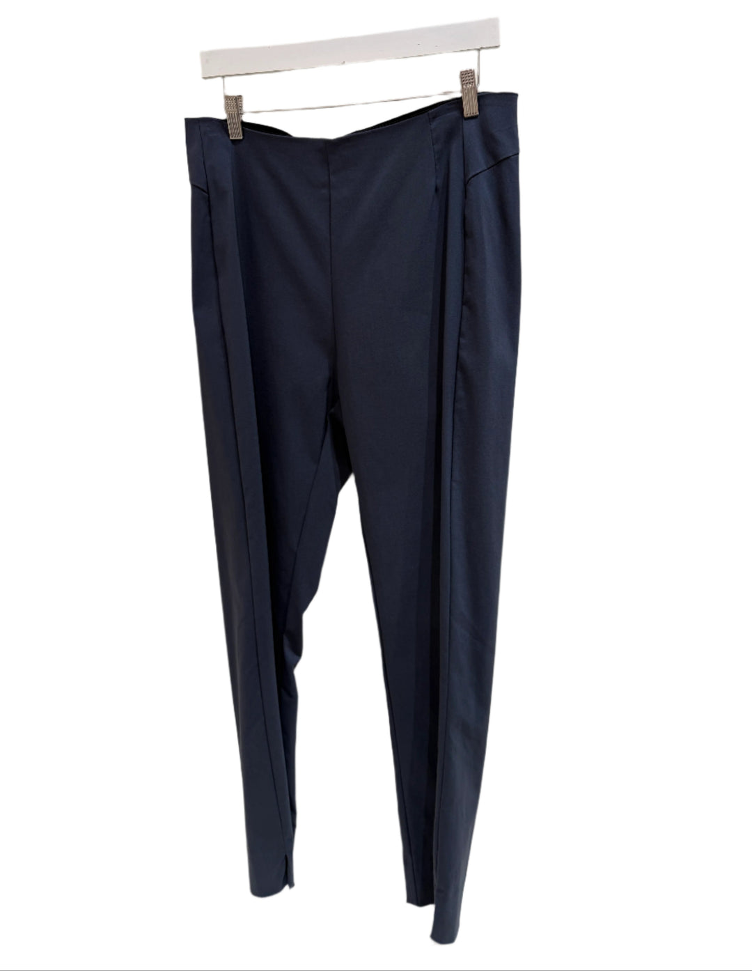 Porto Straight Leg Pant in Blue Grey Color - clever alice
