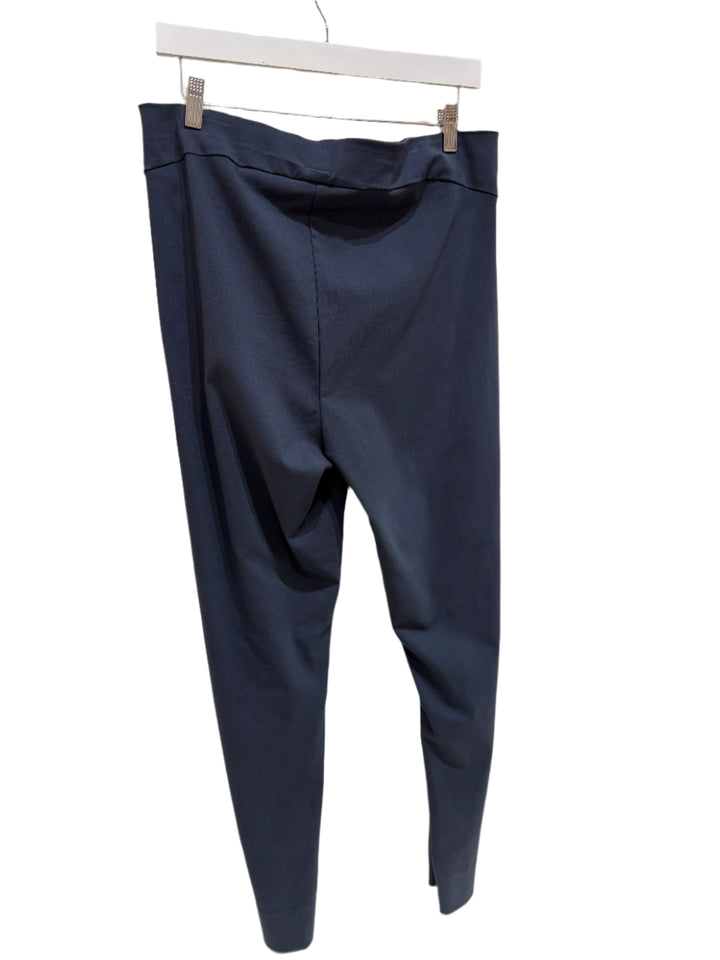 Porto Straight Leg Pant in Blue Grey Color - clever alice