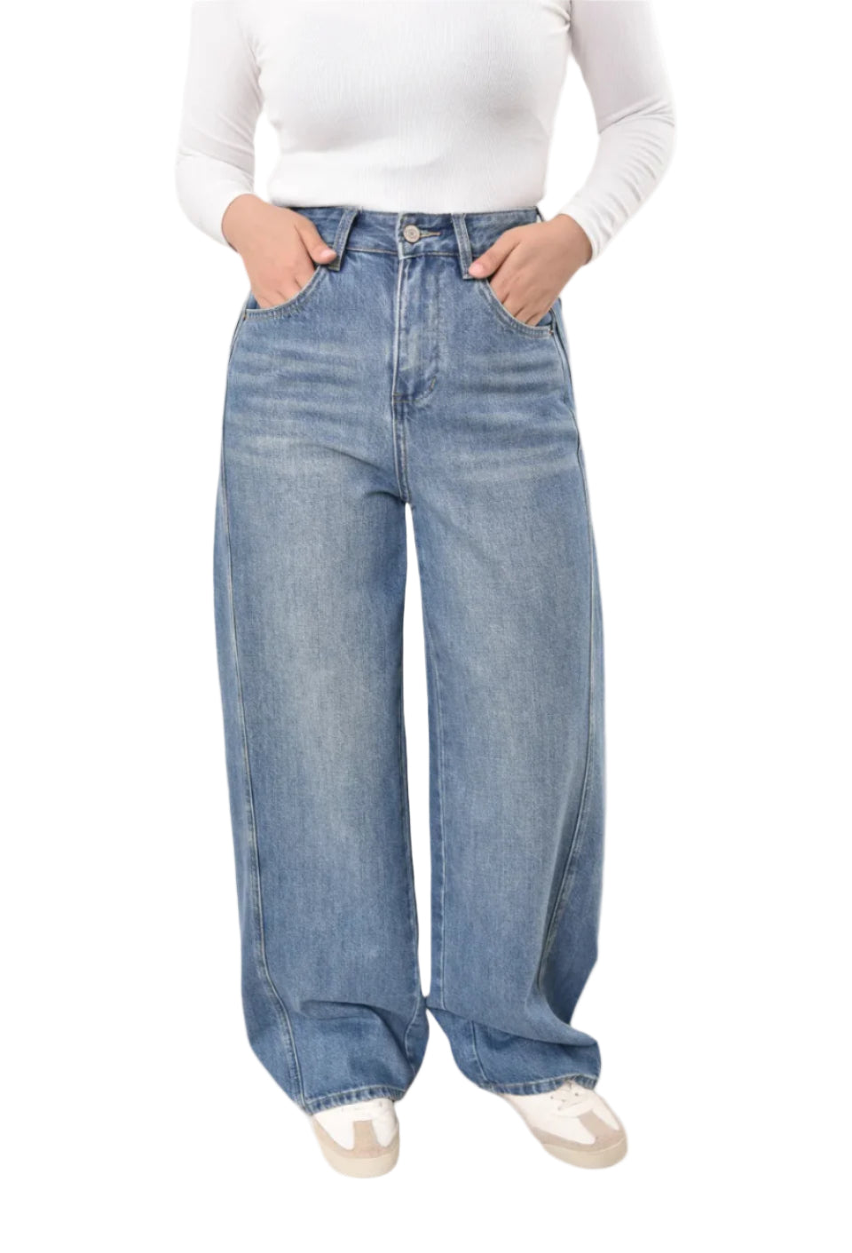 Clever Alice Classic Baggy Denim in Multiple Colors