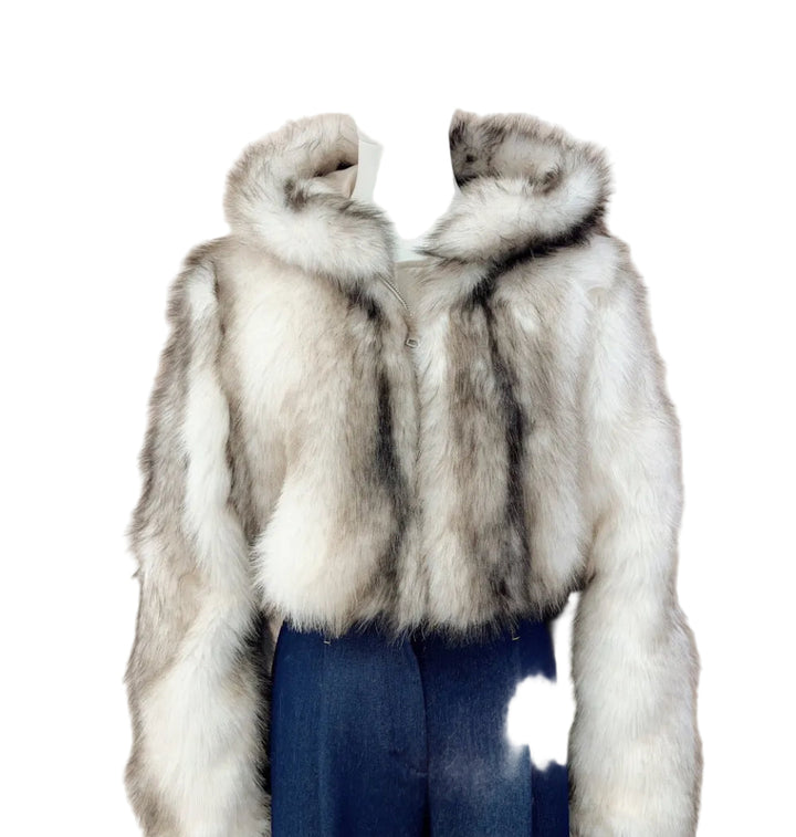 Clever Alice Faux Fur Hoodie