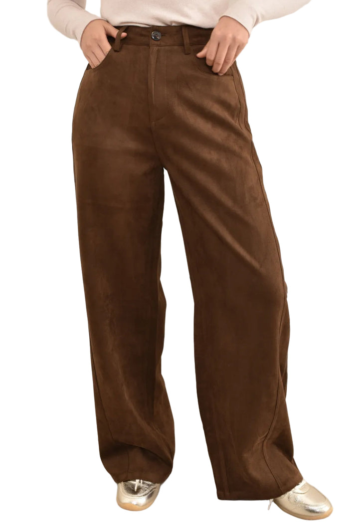 Clever Alice Brushed Faux Suede