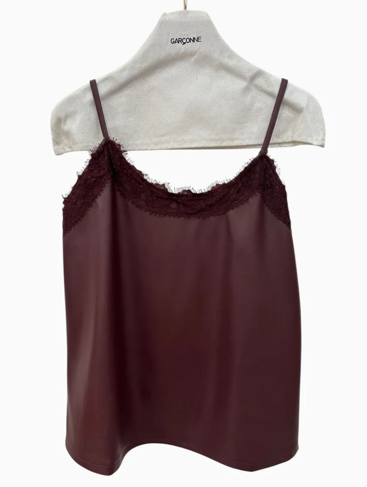 Garconne Vegan Leather Cami