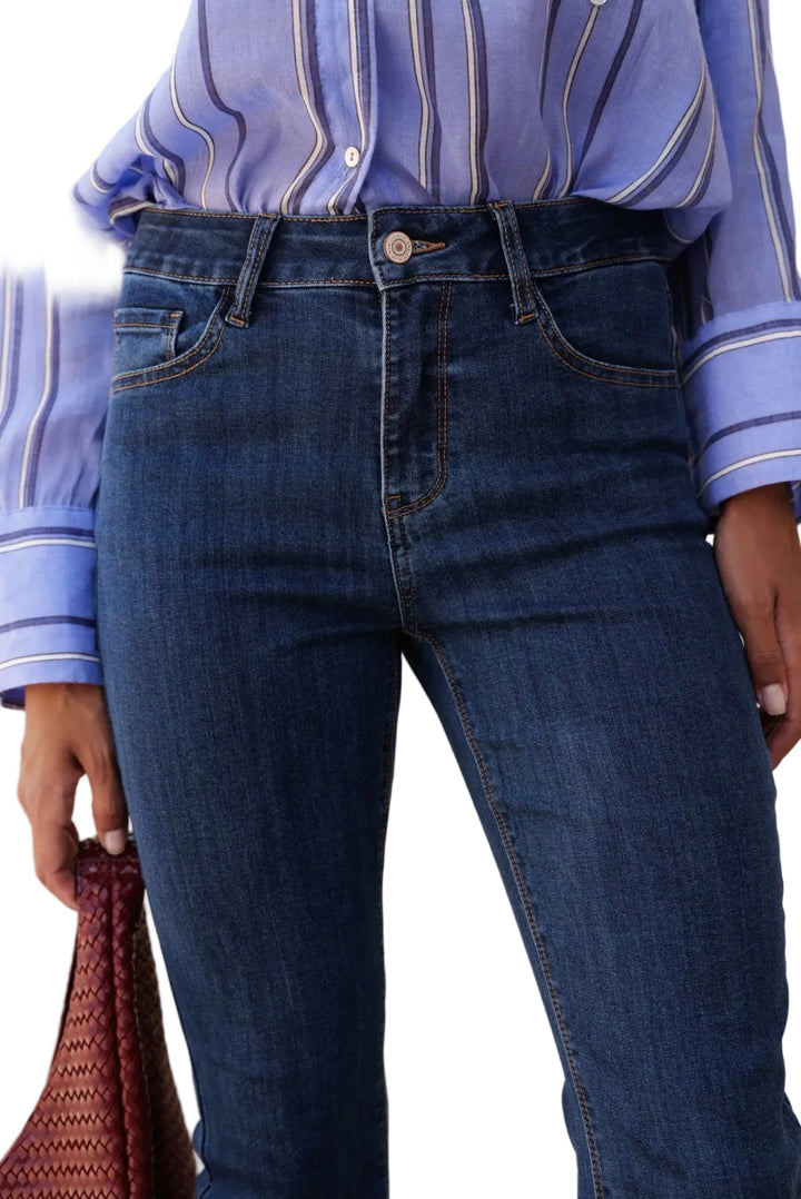 Oraije Elena Medium Wash Flare Denim