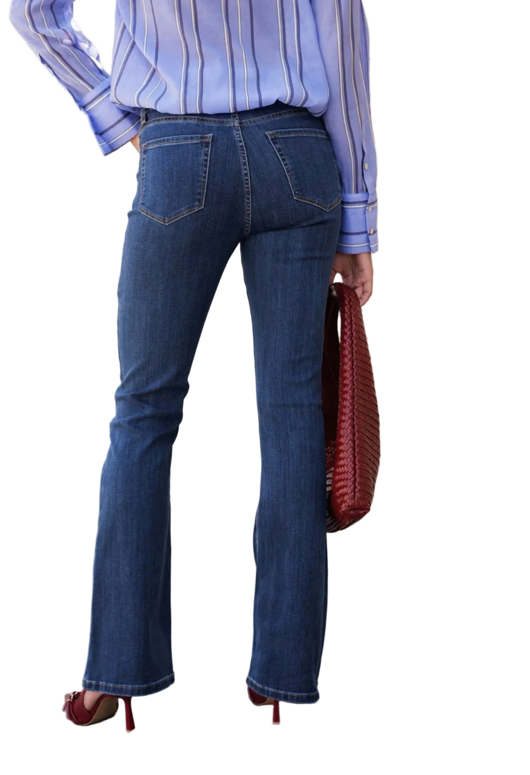 Oraije Elena Medium Wash Flare Denim