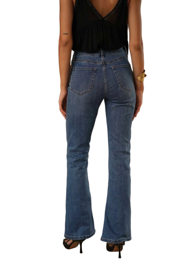 Oraije Emma Medium Wash Flare Denim