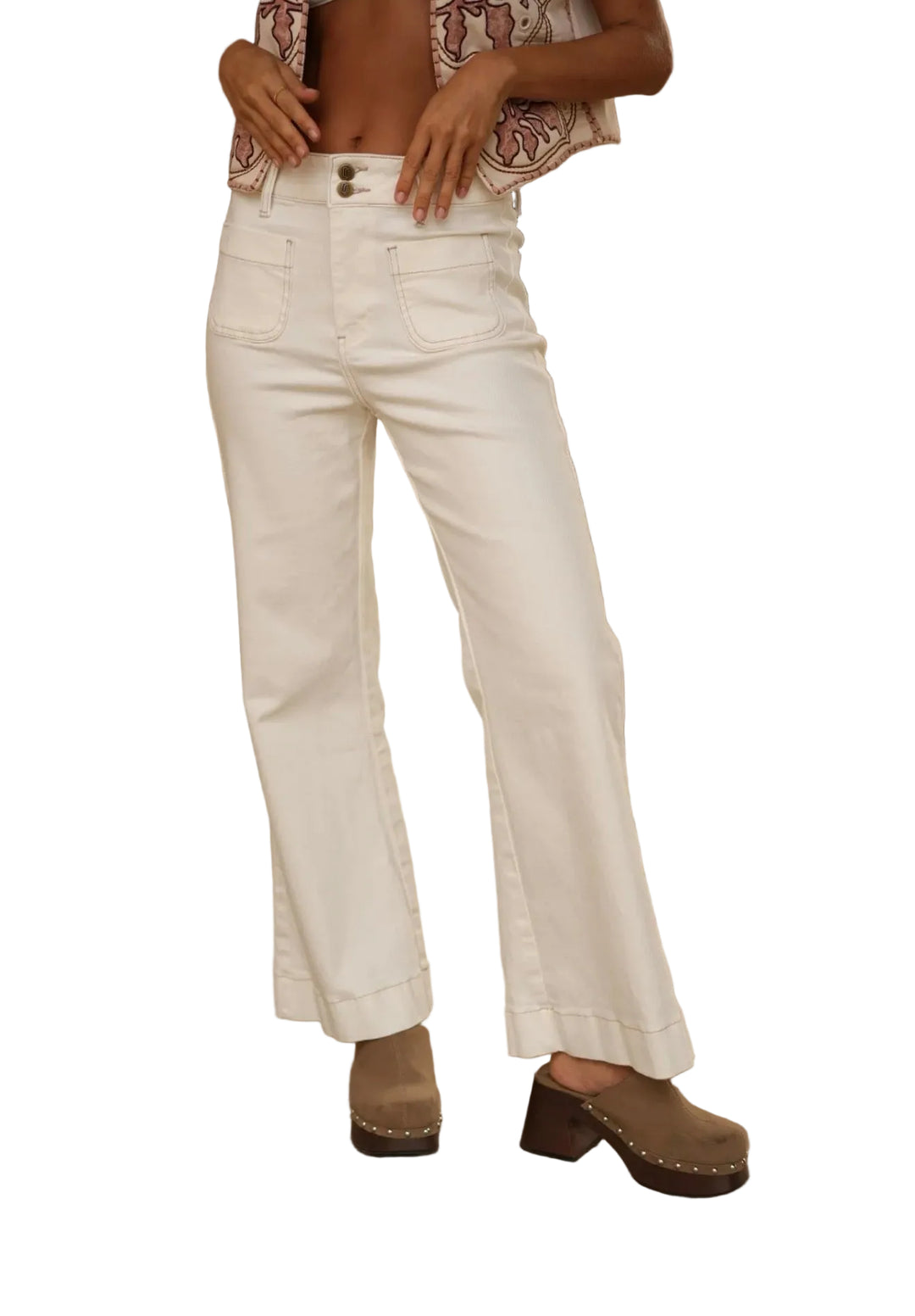 Oraije Elenette High Waist Large Flare Denim