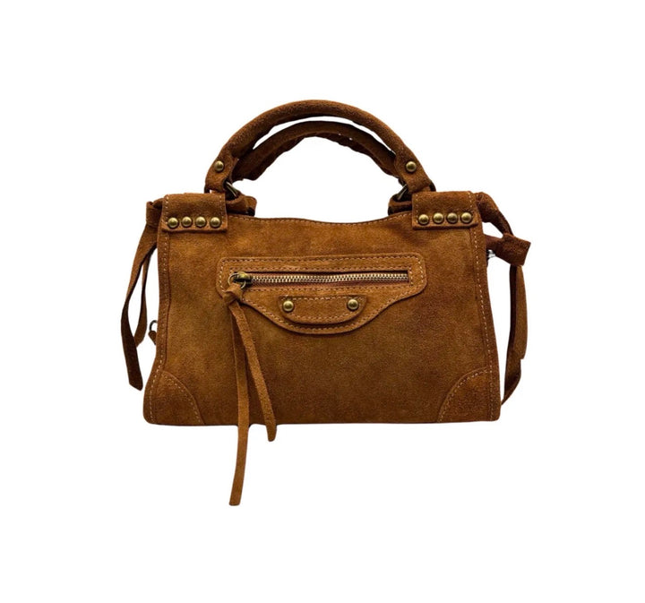 Louisa Lee Suede Square Minibag