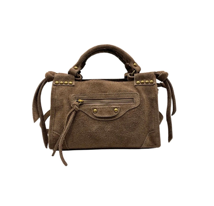 Louisa Lee Suede Square Minibag