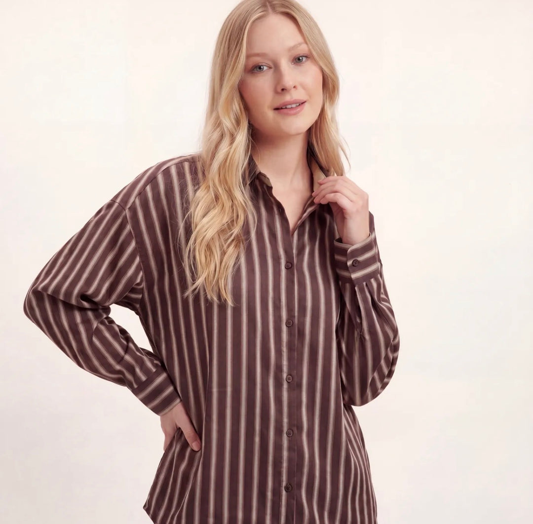 Sweewe Charlotte Oversized Button Up Blouse