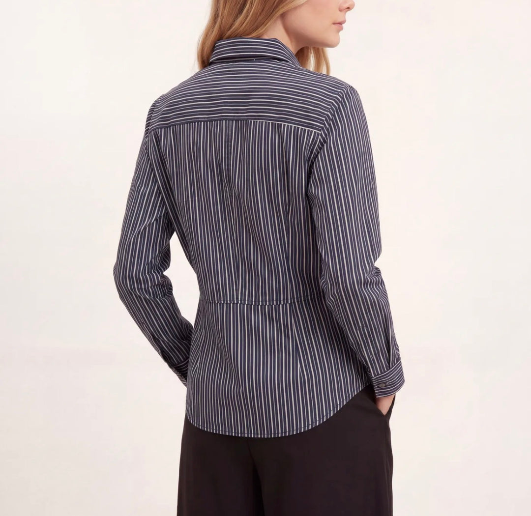 Sweewe Charli Striped Button Up Blouse