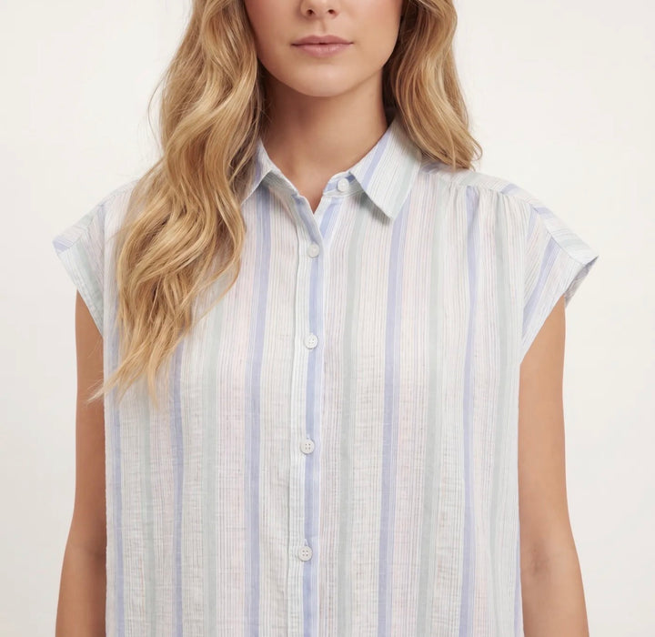 Sweewe Roslyn Sleeveless Button Up