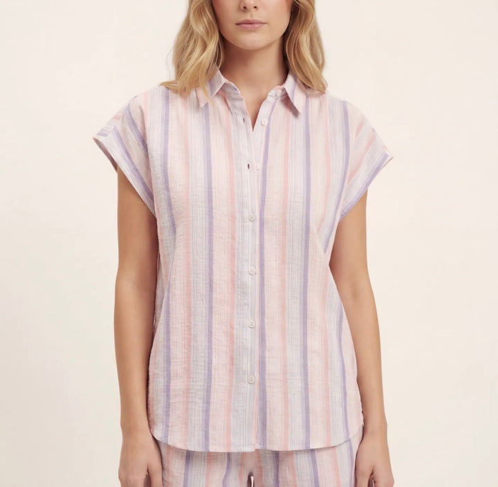 Sweewe Roslyn Sleeveless Button Up