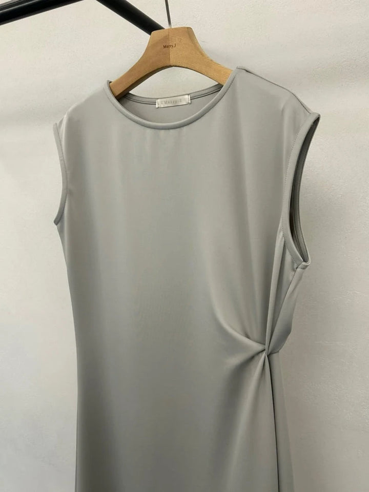 Clever Alice Twist Detail One-Piece