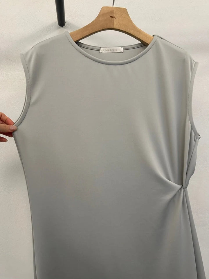 Clever Alice Twist Detail One-Piece