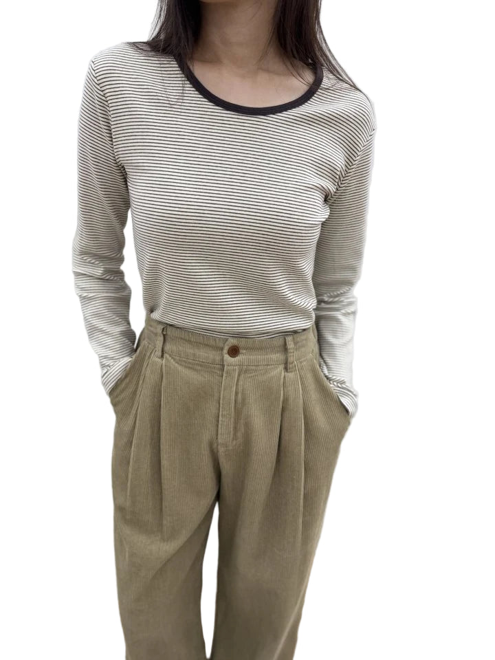 Clever Alice Rody Striped Tee