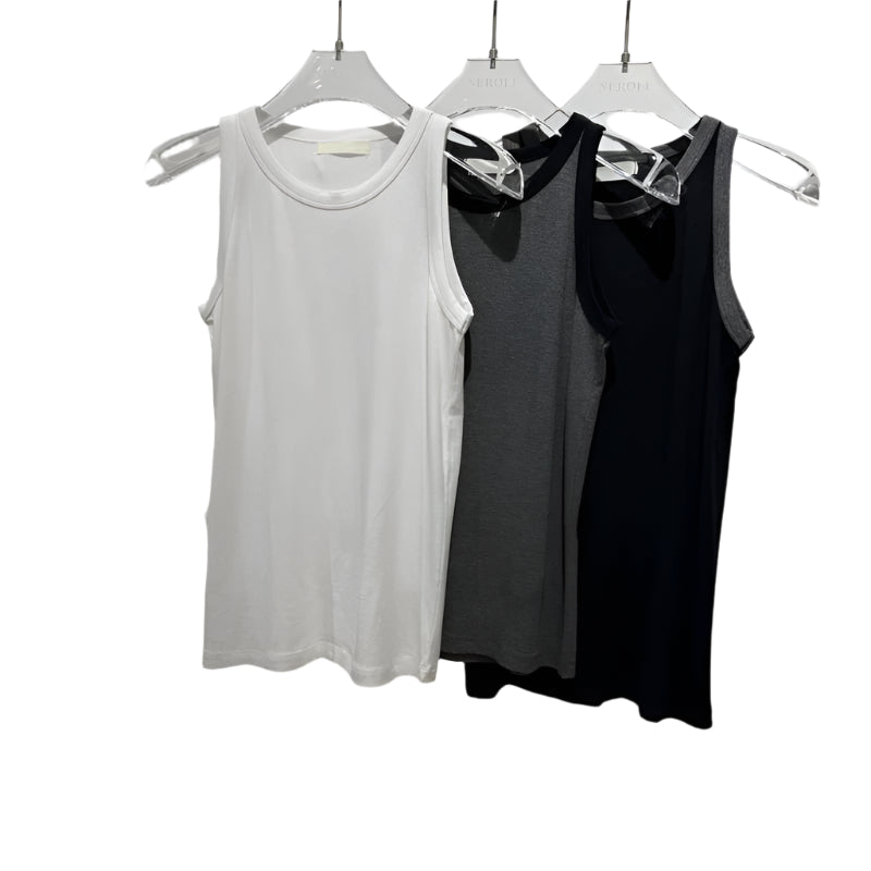 Clever Alice Contrast Halter Top