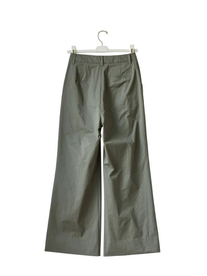 Clever Alice Cotton Pintuck Trousers