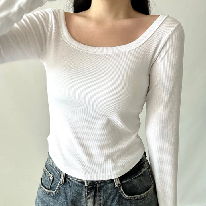 Clever Alice Hug Square Long Sleeve Tee