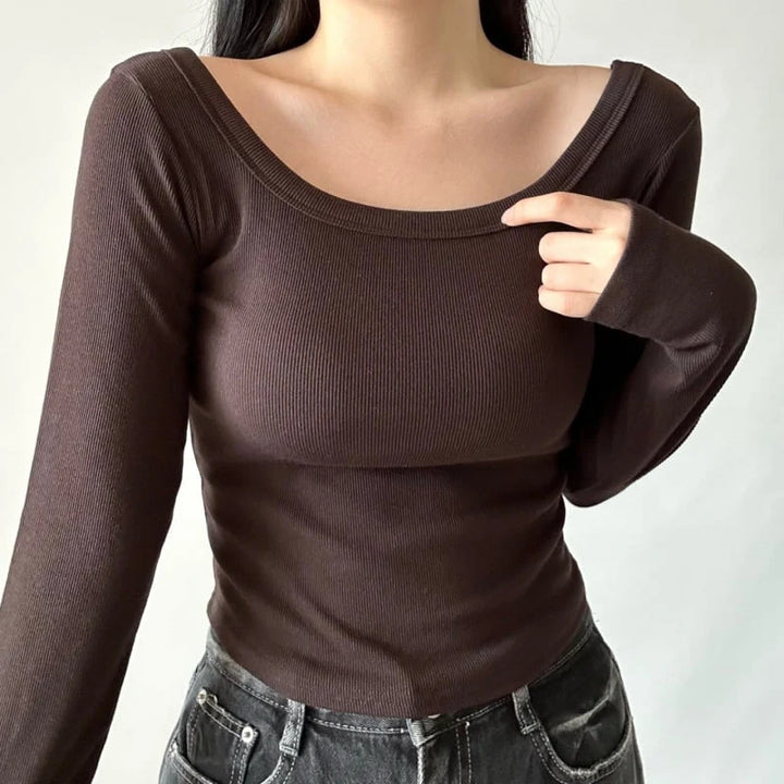 Clever Alice Hug Square Long Sleeve Tee