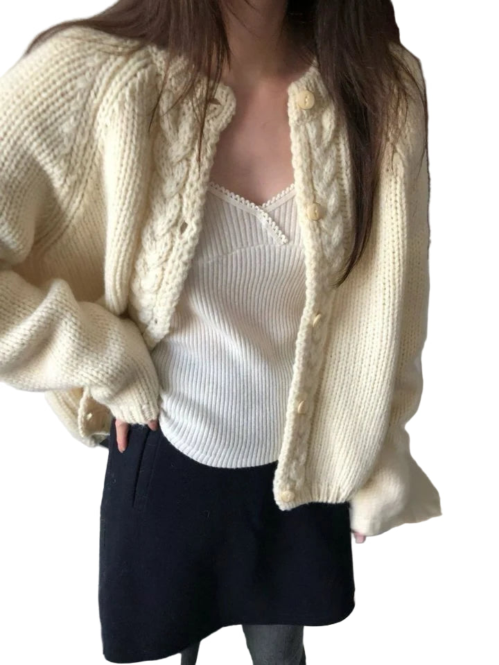 Clever Alice Knitted Cardigan