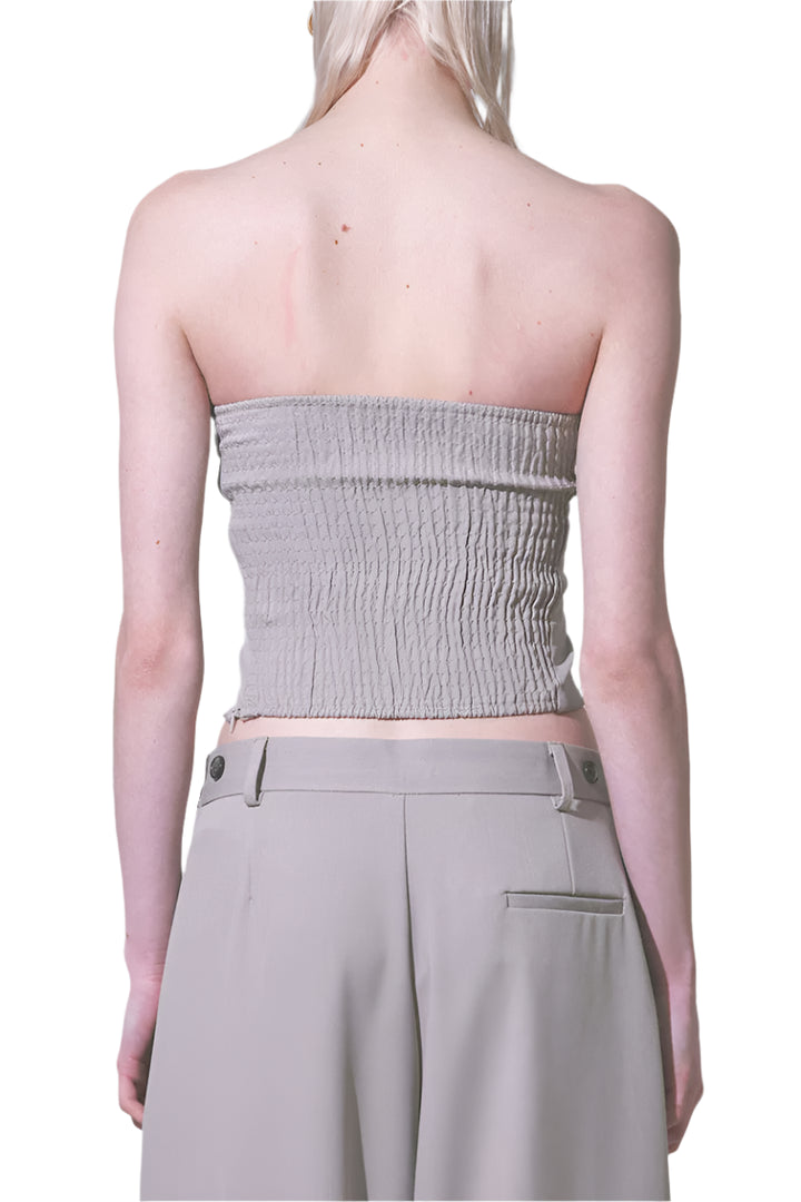 Clever Alice Black Strapless Top in Black Only - clever alice