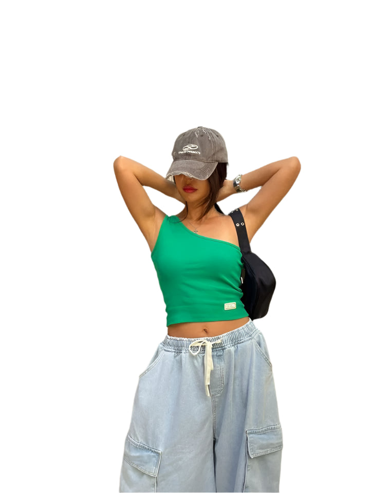 Clever Alice One-Off Sleeveless Top