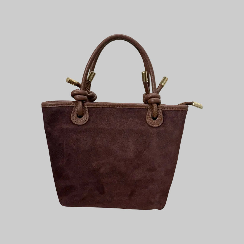 Louisa Lee LINDA SUEDE LEATHER HANDBAG