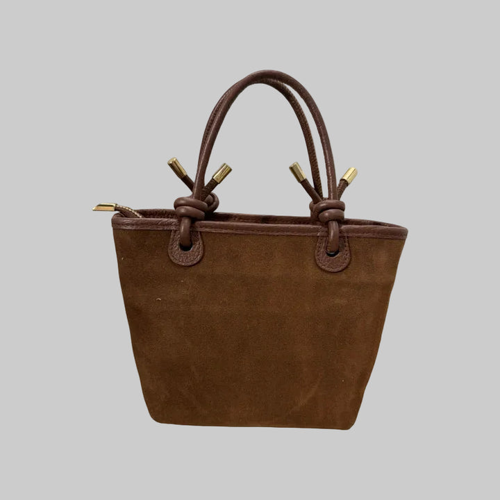 Louisa Lee LINDA SUEDE LEATHER HANDBAG
