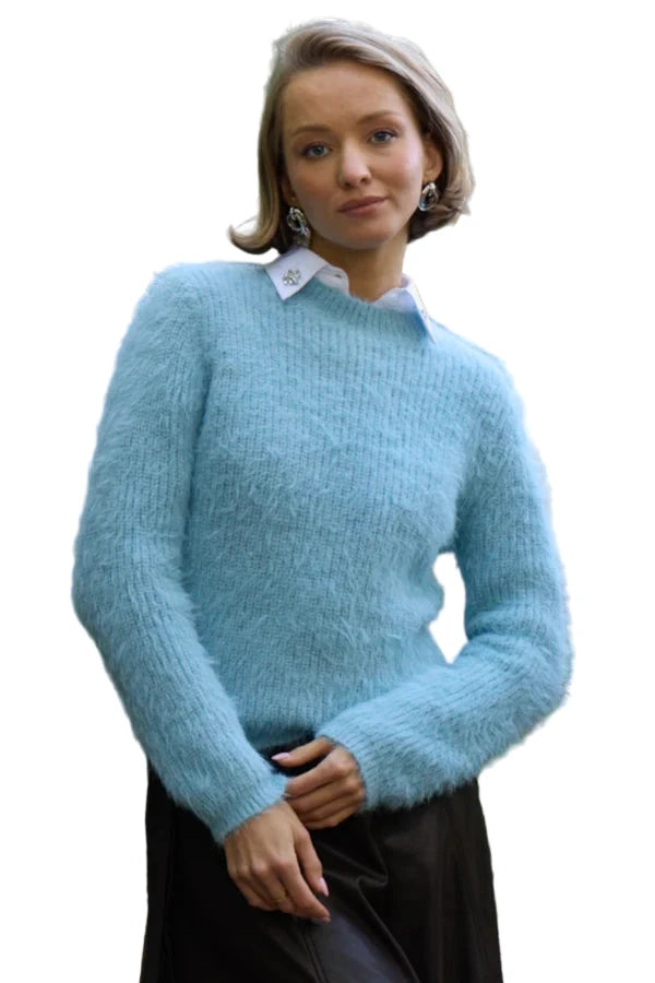 Stellah FUZZY PULLOVER SWEATER