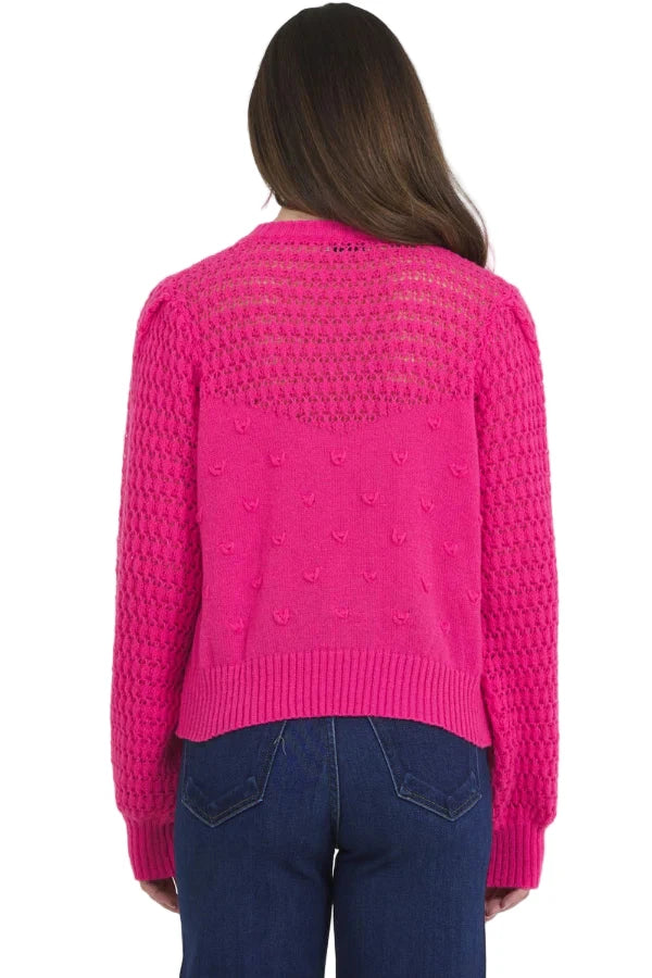 Stellah POPCORN TEXTURE SWEATER